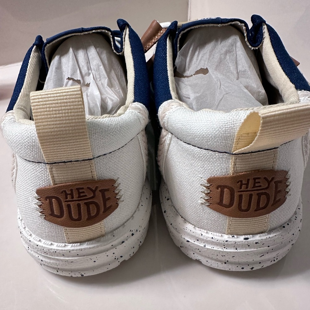 Wally Craft Linen Hey Dude shoes - Picture 5 of 6